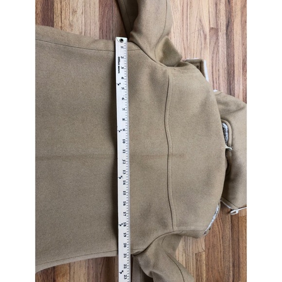 Pendleton Lobo Men's Virgin Wool Sherpa Lined S/M Toggle Duffle Coat - Picture 8 of 11